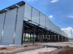 Commercial Steel Frame Building Construction Materials with Rock Wool Roof Wall
