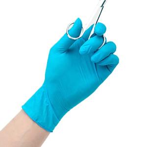 Wholesale Safe Disposable Protective Gloves , Powder Free Nitrile Exam Gloves from china suppliers