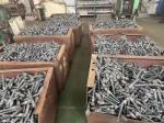 Durable Corrosion Resistant Rail Fasteners Screw Spike For Railway Fixing