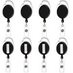 Deyi Customizable Badge Reel Key Card Retractable Holder Reel Clip for Office