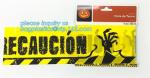 Halloween Birthday Party theme warning caution PE tapes for event decoration
