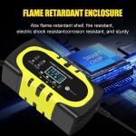 125W Output Power 12V/1.25A Motorcycle Car Battery Charger for AGM Gel Lead-Acid