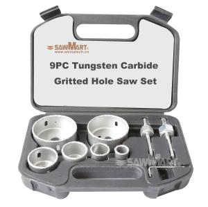 Wholesale 9PC Tungsten Carbide Gritted Hole Saw Set from china suppliers