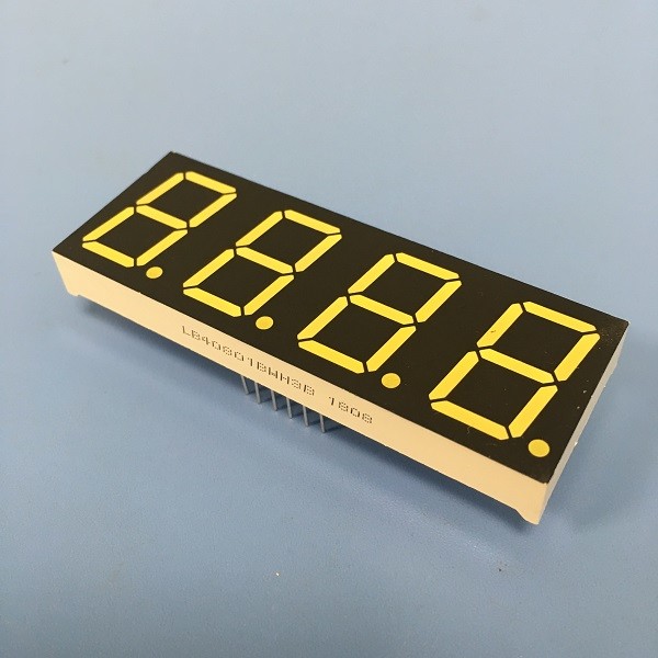 Common Anode 4 Digit Seven Segment Display 2.8-3.3V/ Led For Temperature Controller