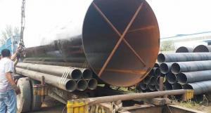 China Large Diameter SSAW Steel Pipe Round API Carbon Steel Pipe on sale