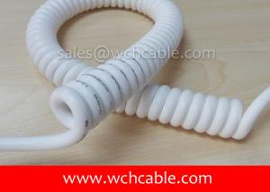 Wholesale UL Spiral Cable, AWM Style UL20895 28AWG 8C VW-1 90°C 1000V, PVC / PUR from china suppliers
