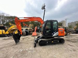 Japan Used Hitachi Mini Excavator 7ton for sale Second Hand ZX70 Jindongyu Machinery