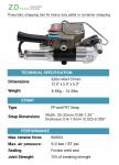 Low Noise Pneumatic Plastic Strapping Tool 32mm PET Handheld Packing Machine