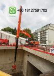Excavator Accessories Boom Telescopic For Clamshell Bucket 1.2-1.8m3 CAT320