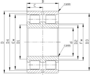 Wholesale Precision Cylindrical Roller Bearings: SL0249 series cylindrical roller bearing SL024936 from china suppliers