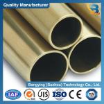 JIS C2700 Cuzn35 H65 Copper Tubing 1/2 Hardness Temper Brass Tube Decorative