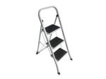 EN131 3 Steps Steel Step Stool Rust Proof Indoor Steel Foot Stool