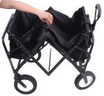 Qingdao Port Foldable Wagon Toy for Kids Four Wheels Beach Steel Garden Camping