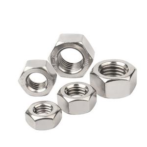 China Stainless Steel Left Hand (Reverse) Thread Hex Machine Screw Nuts on sale