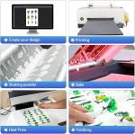 Hot peel DTF PET Transfer Film 33CM x 100M Perfect for Detailed Custom Apparel