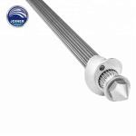 WR15E Material JSW Extruder Machine Parts Cold Rolling Shaft ISO9001 Approved