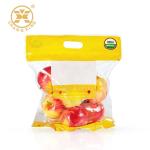 LDPE Fruit Clear Plastic Laminated Bags For Food Packaging Custom Printed Stand
