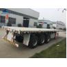 Buy cheap 3 Axles 20 40 45 Feet Container Semi Trailer With Stonger Leaf Spring from wholesalers