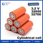 OEM ODM LiFePO4 lithium battery 3.2V 3.7V 6000mah Cylindrical cell 32700 32650