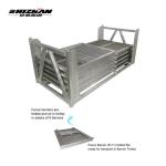 Steel Safety Door Portable Parking Barrier For Event