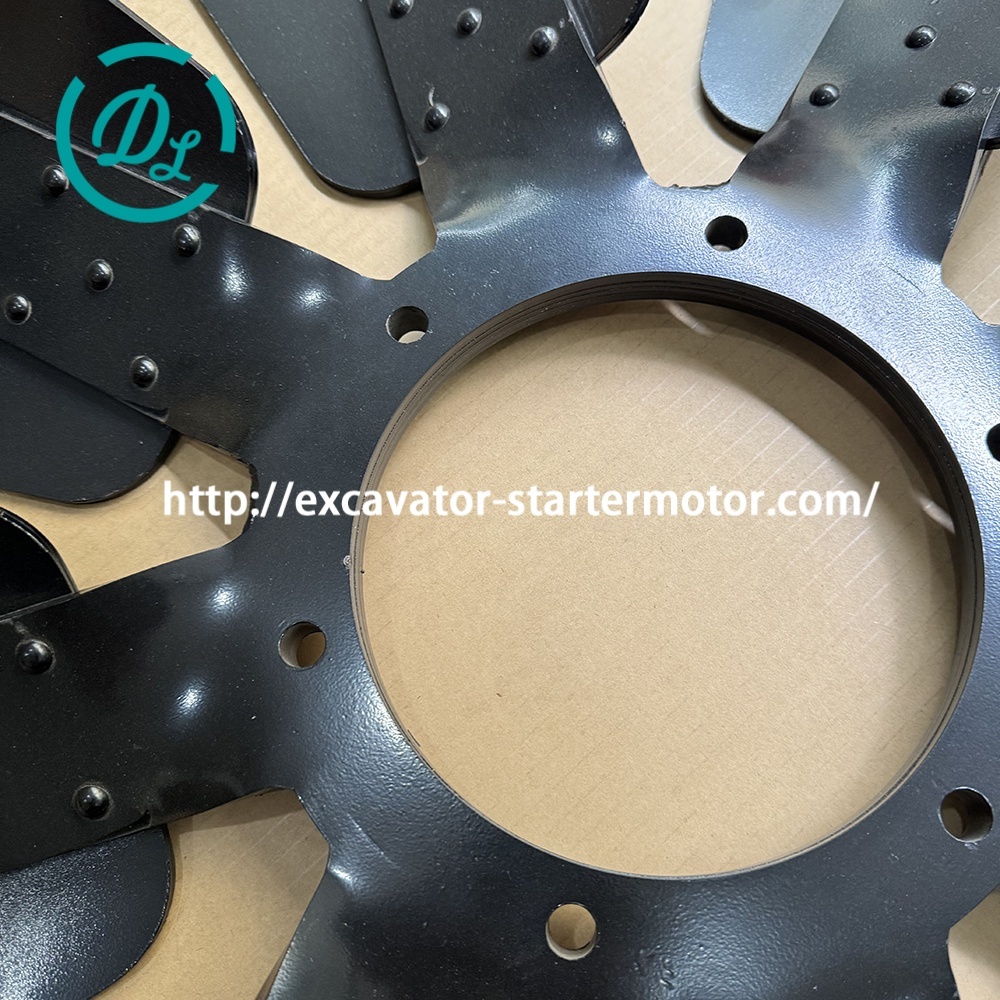 SA6D140E Fan Blade 600-645-7120 6006457120 Excavator Engine Parts