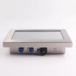 8in 1000nits 1.5mm Steel Waterproof Touch Monitor 4 Wire 1024*768