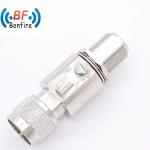 Customized Red N Female Coax Cable Connector Surge Arrester for 698-3800MHz