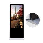 Ir Touschscreen Interactive Floor Stand Interactive Digital Signage Kiosk 450cd
