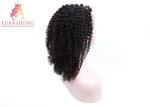 Deep Curly Front Lace Wigs For Black Women Brazilian Virgin Human Hair