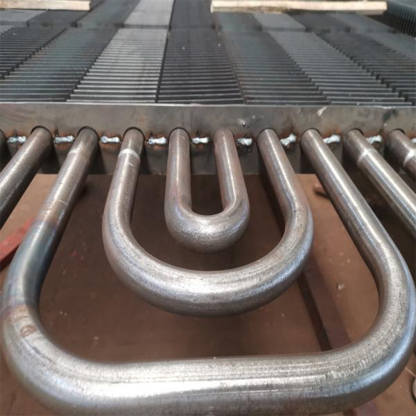 ASME Standard Horizontal Boiler Economizer Painted H Fin Tube Gas Fired Power