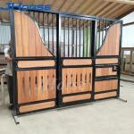 Bamboo Wood Horse Stall Panels European Style Sliding Door Solid Box