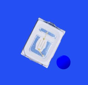 Wholesale SMD LED Diode SMD2016 2.0x1.6mm Blue Color 460-470nm 1-2LM 120deg Clear Lens from china suppliers