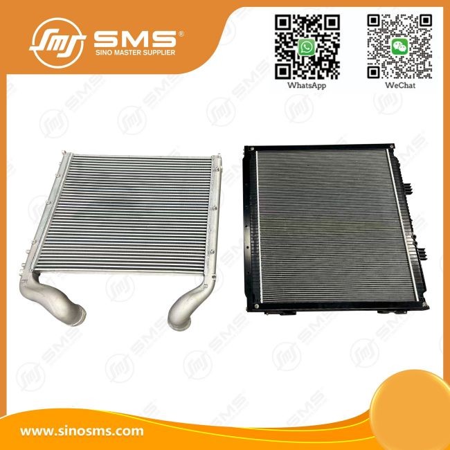 Radiator 812W06100-0002 HOWO Truck Parts Intercooler Water Tank Engine Radiator