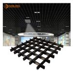 Indoor Triangle Aluminum Metal Ceiling Grid Fireproof For Supermarket Constructi