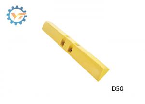 China D50 Bulldozer Swamp Shoe Yellow Track Shoe Assembly For Earthmoving Spare Parts on sale