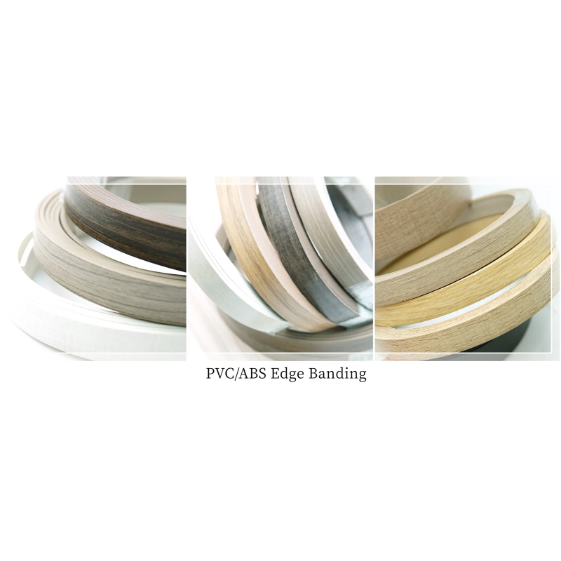 Waterproof Eco Friendly T-shaped Edge Banding with Multiple Styles for Strong Bonding and Bending on 18mm Plates