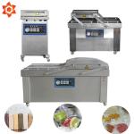 Horizontal Nitrogen Gas Food Packaging Sealing Equipment For Fruit And Vegetable