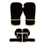 12OZ Competition Professional Boxing Gloves OEM Thai Boxing Gloves