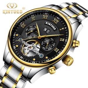 China Brand KINYUED watch Complete automatic calendar automatic mechanical watch for men on sale