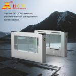 HCW OEM Speed gate Turnstile Installation Stainless Steel Water Proof For Office