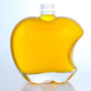 Wholesale Custom Cap Apple Shape Glass Bottle for Vodka Tequila Whisky in Super Flint Glass from china suppliers