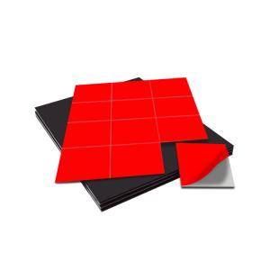 Wholesale No Printing DIY Supplies 30X30mm Red Magnetic Tile from china suppliers