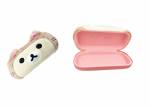 Cute Rabbit Hard Case For Glasses Kids Soft Surface Case For Reading Glasses