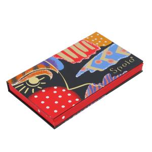 Wholesale 6 Colors Empty Eyeshadow Palette CMYK Pantone Makeup Palette With Brush from china suppliers