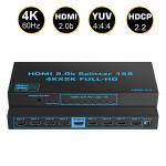 18Gbps 1x8 4K HDMI 2.0b Splitter 1 In 8 Out HDCP2.2 Compatible For Xbox PS4 Fire