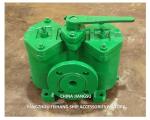 Cast Iron Flanged Duplex Oil Filter AS32 Cb/T425 For Fuel Transfer Pump Cast