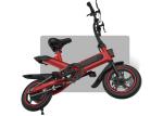 Intelligent Mini Adult Folding Electric Bike Speed 25 - 40 Km / H Lightweight