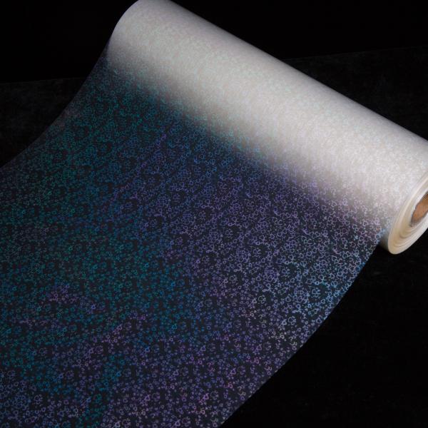 Love Heart Transparent Holographic Thermal Lamination Film BOPP Material Heat Lamination Film for Packaging