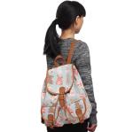 2016 new spring and summer fashion casual women canvas printing two pocket