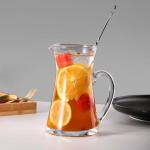 Wholesale 1.4L Water Drinking Bottle Glass Transparent Water Jug Pitcher